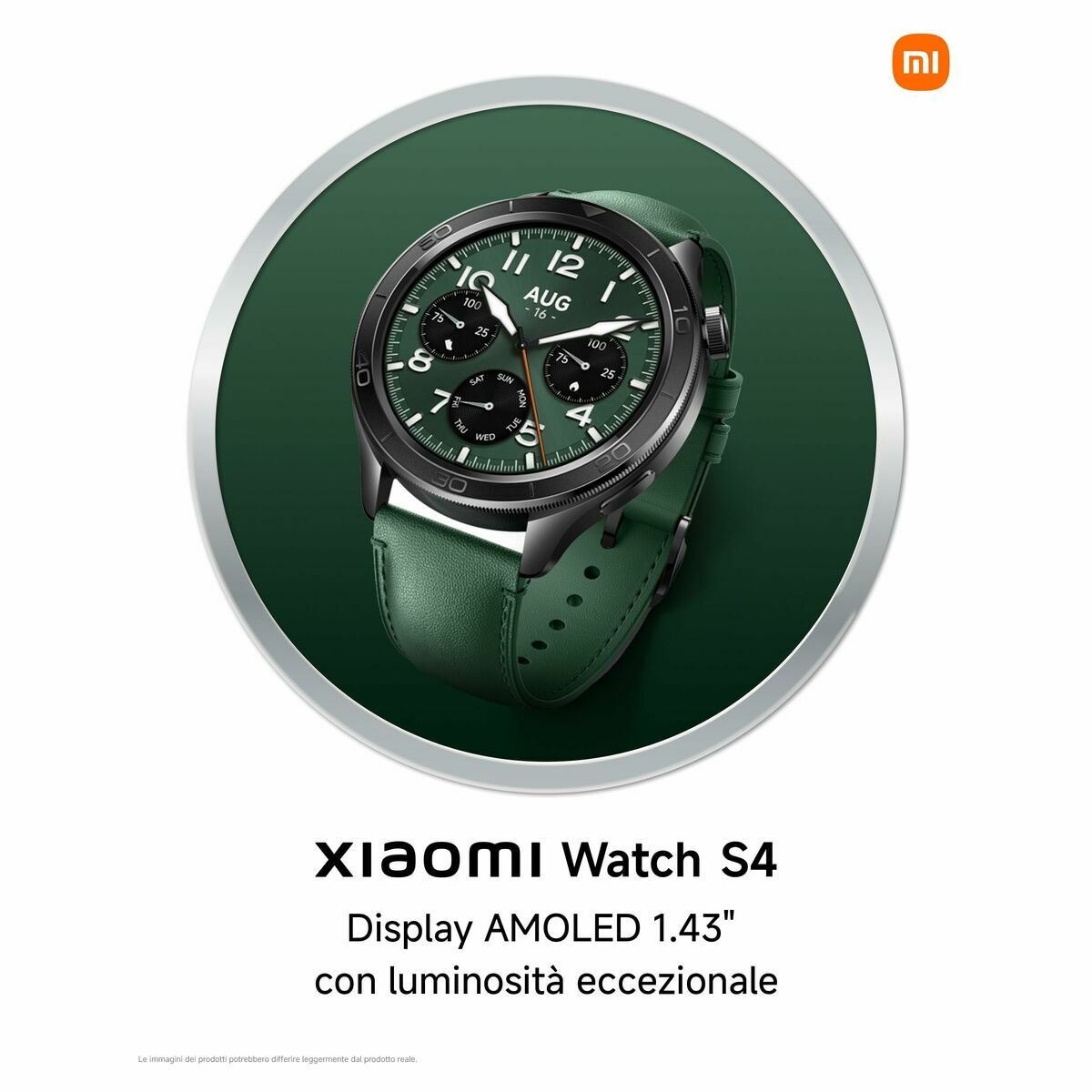 Smartwatch Xiaomi BHR9197GL Silver 1,43"-4
